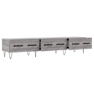 Έπιπλο Τηλεόρασης Γκρι Sonoma 150 x 36 x 30 εκ. Επεξεργ. Ξύλο