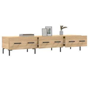 Έπιπλο Τηλεόρασης Sonoma Δρυς 150x36x30 εκ. Επεξεργασμένο Ξύλο - Pakobazaar