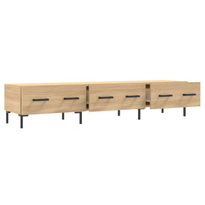 Έπιπλο Τηλεόρασης Sonoma Δρυς 150x36x30 εκ. Επεξεργασμένο Ξύλο - Pakobazaar