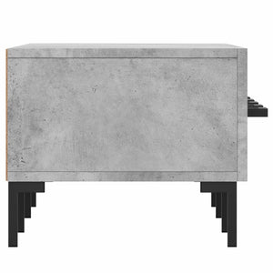 Έπιπλο Τηλεόρασης Γκρι Σκυροδέματος 150x36x30 εκ. Επεξ. Ξύλο