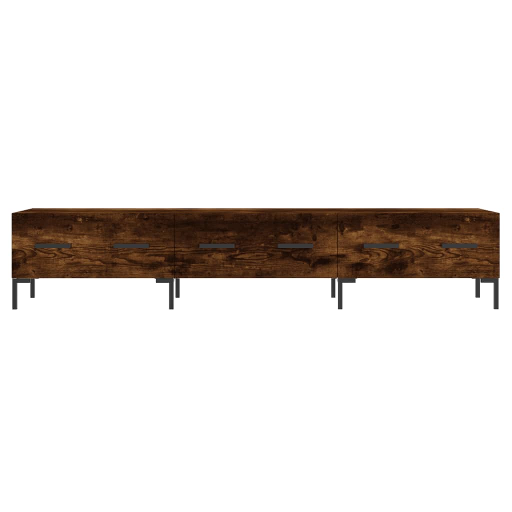 Έπιπλο Τηλεόρασης Καπνιστή Δρυς 150x36x30 εκ. Επεξ. Ξύλο - Pakobazaar