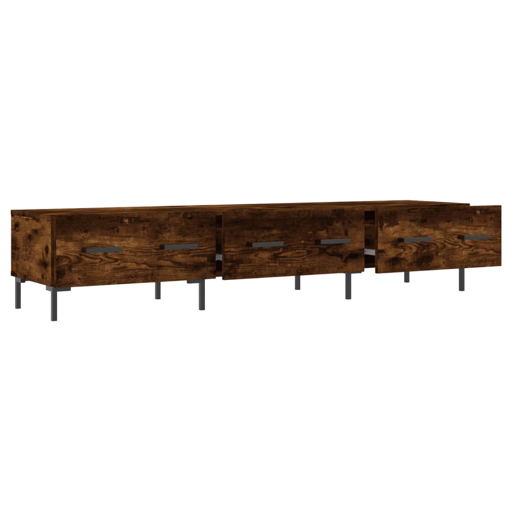 Έπιπλο Τηλεόρασης Καπνιστή Δρυς 150x36x30 εκ. Επεξ. Ξύλο - Pakobazaar