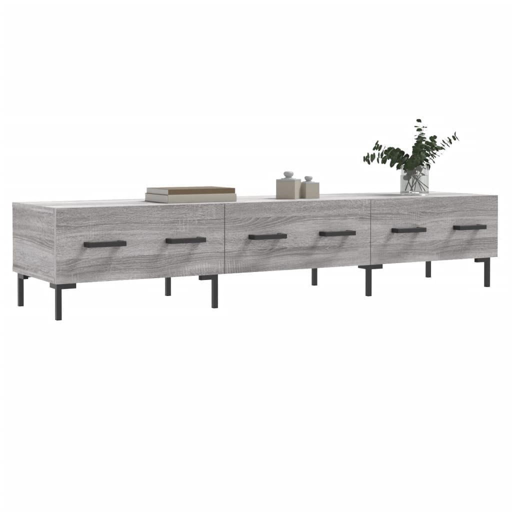 Έπιπλο Τηλεόρασης Γκρι Sonoma 150 x 36 x 30 εκ. Επεξεργ. Ξύλο