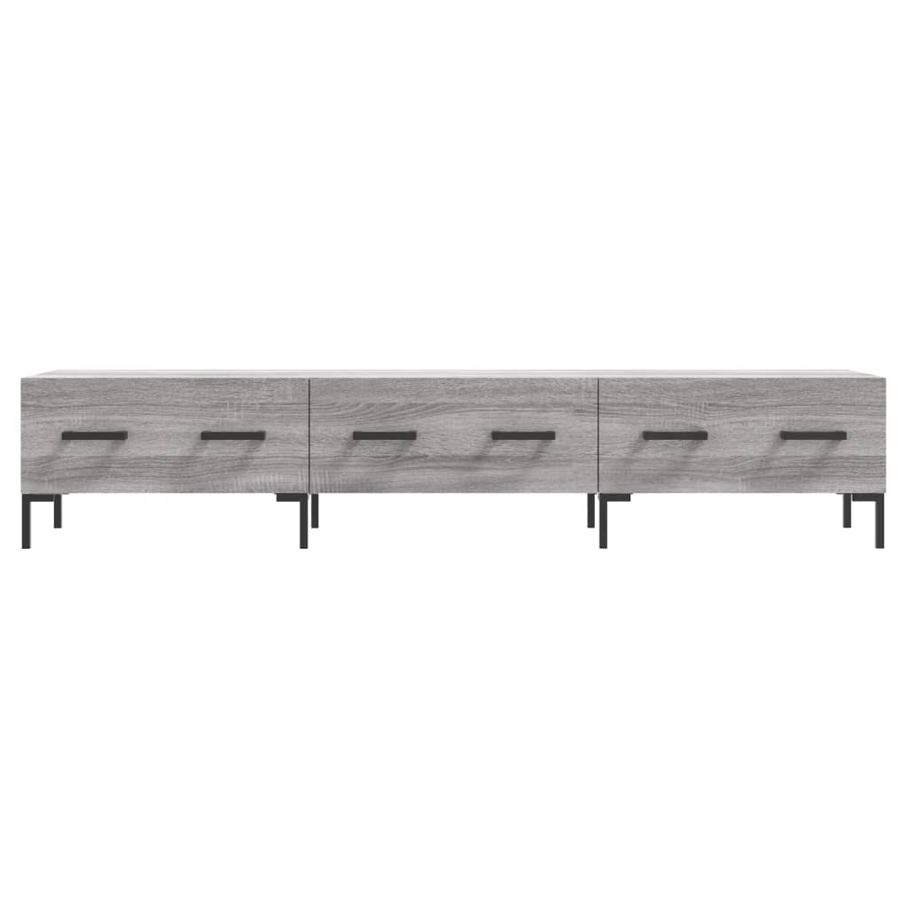 Έπιπλο Τηλεόρασης Γκρι Sonoma 150 x 36 x 30 εκ. Επεξεργ. Ξύλο