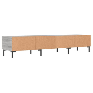 Έπιπλο Τηλεόρασης Γκρι Sonoma 150 x 36 x 30 εκ. Επεξεργ. Ξύλο