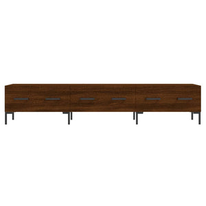 Έπιπλο Τηλεόρασης Καφέ Δρυς 150x36x30 εκ. Επεξ. Ξύλο