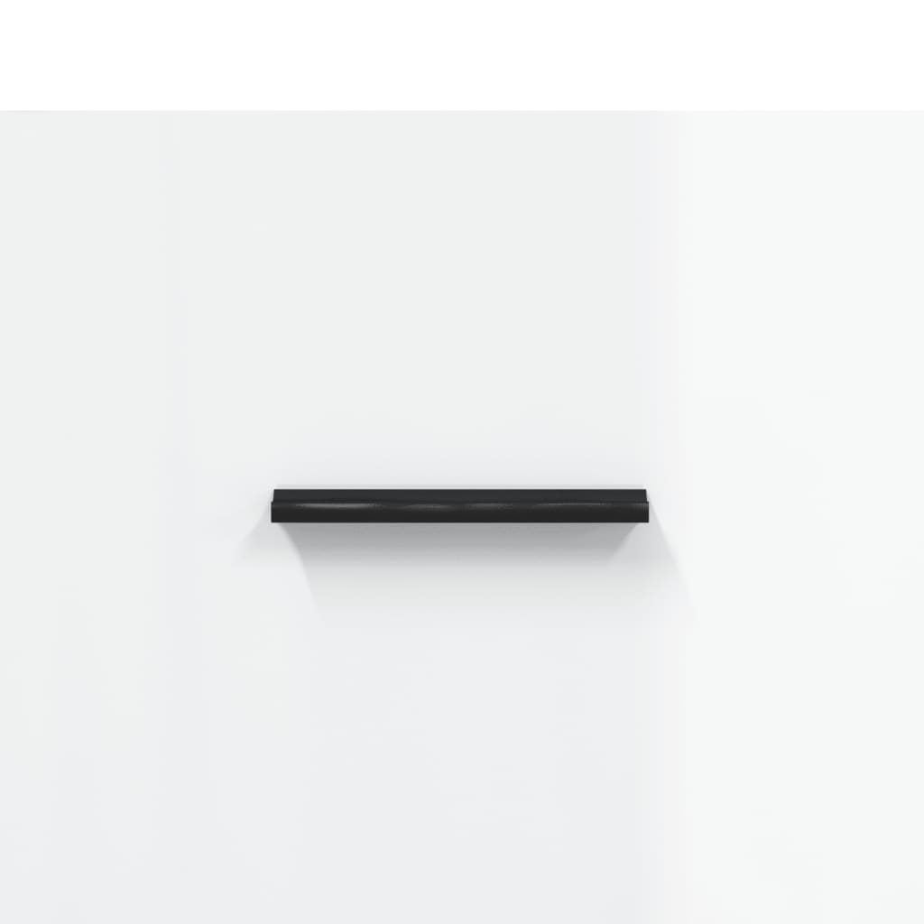 Έπιπλο Τηλεόρασης Γυαλ. Λευκό 150x36x30 εκ. Επεξεργασμένο Ξύλο