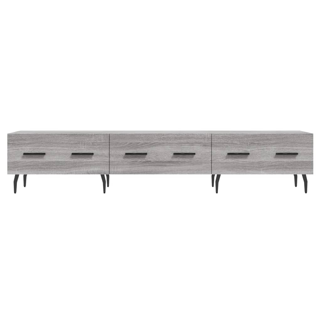 Έπιπλο Τηλεόρασης Γκρι Sonoma 150 x 36 x 30 εκ. Επεξεργ. Ξύλο