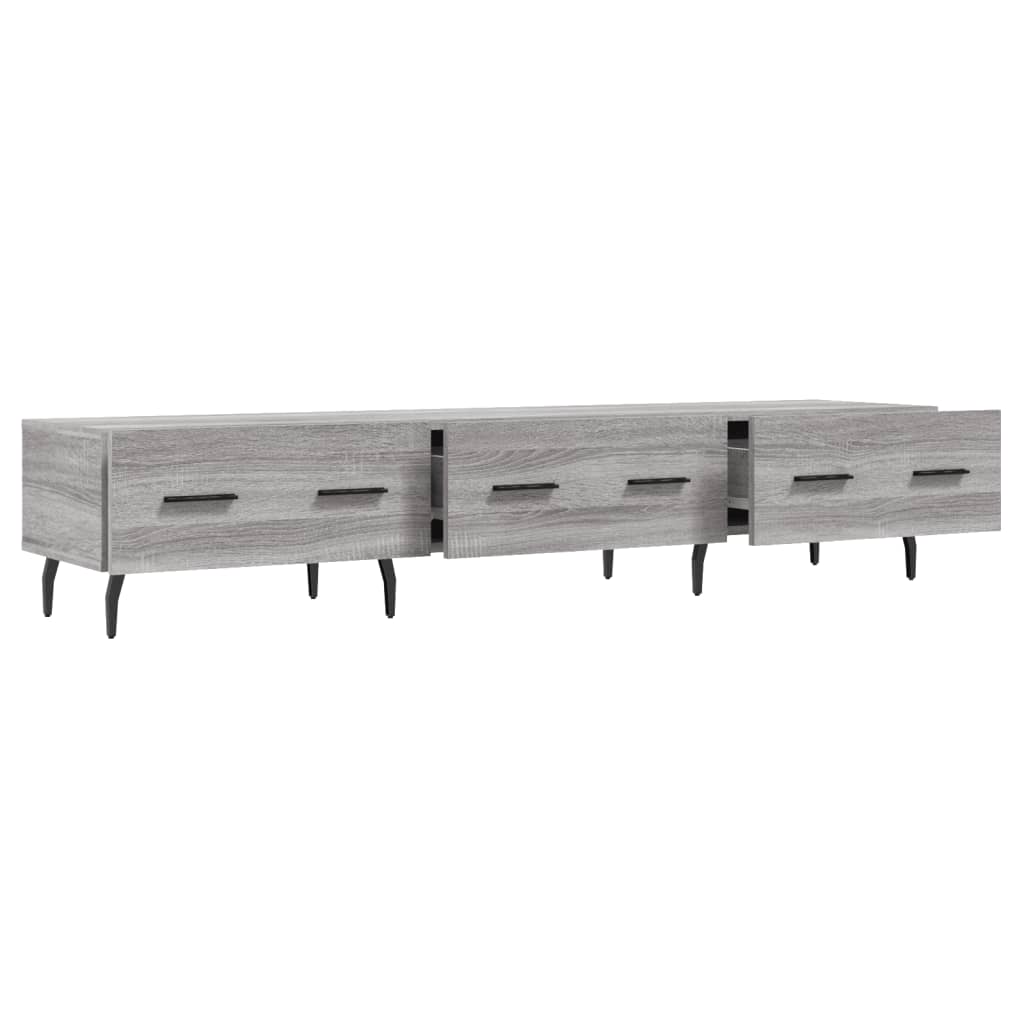 Έπιπλο Τηλεόρασης Γκρι Sonoma 150 x 36 x 30 εκ. Επεξεργ. Ξύλο