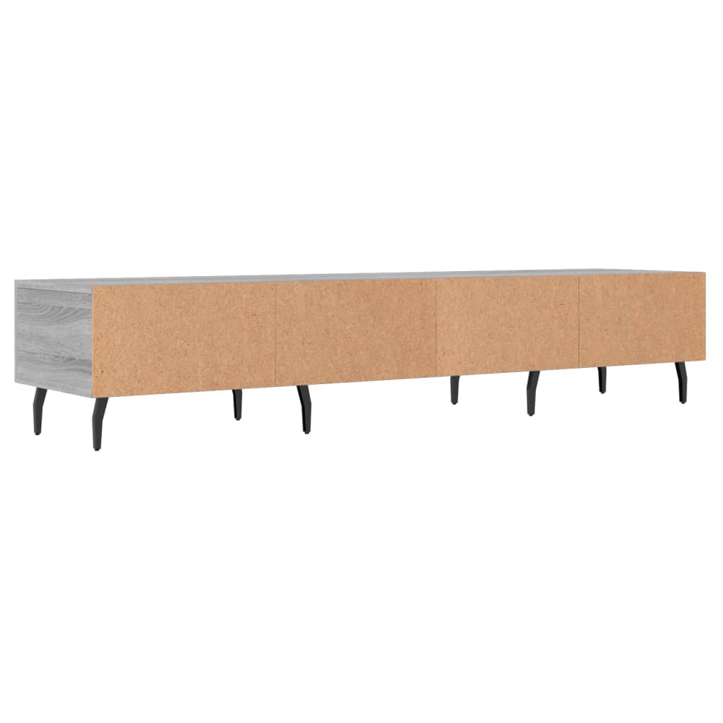 Έπιπλο Τηλεόρασης Γκρι Sonoma 150 x 36 x 30 εκ. Επεξεργ. Ξύλο