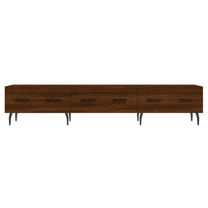 Έπιπλο Τηλεόρασης Καφέ Δρυς 150x36x30 εκ. Επεξ. Ξύλο