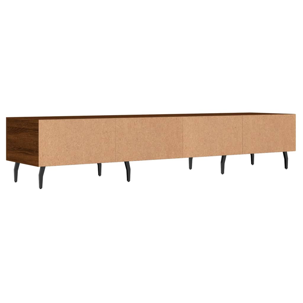 Έπιπλο Τηλεόρασης Καφέ Δρυς 150x36x30 εκ. Επεξ. Ξύλο