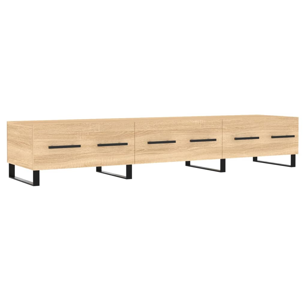 Έπιπλο Τηλεόρασης Sonoma Δρυς 150x36x30 εκ. Επεξεργασμένο Ξύλο