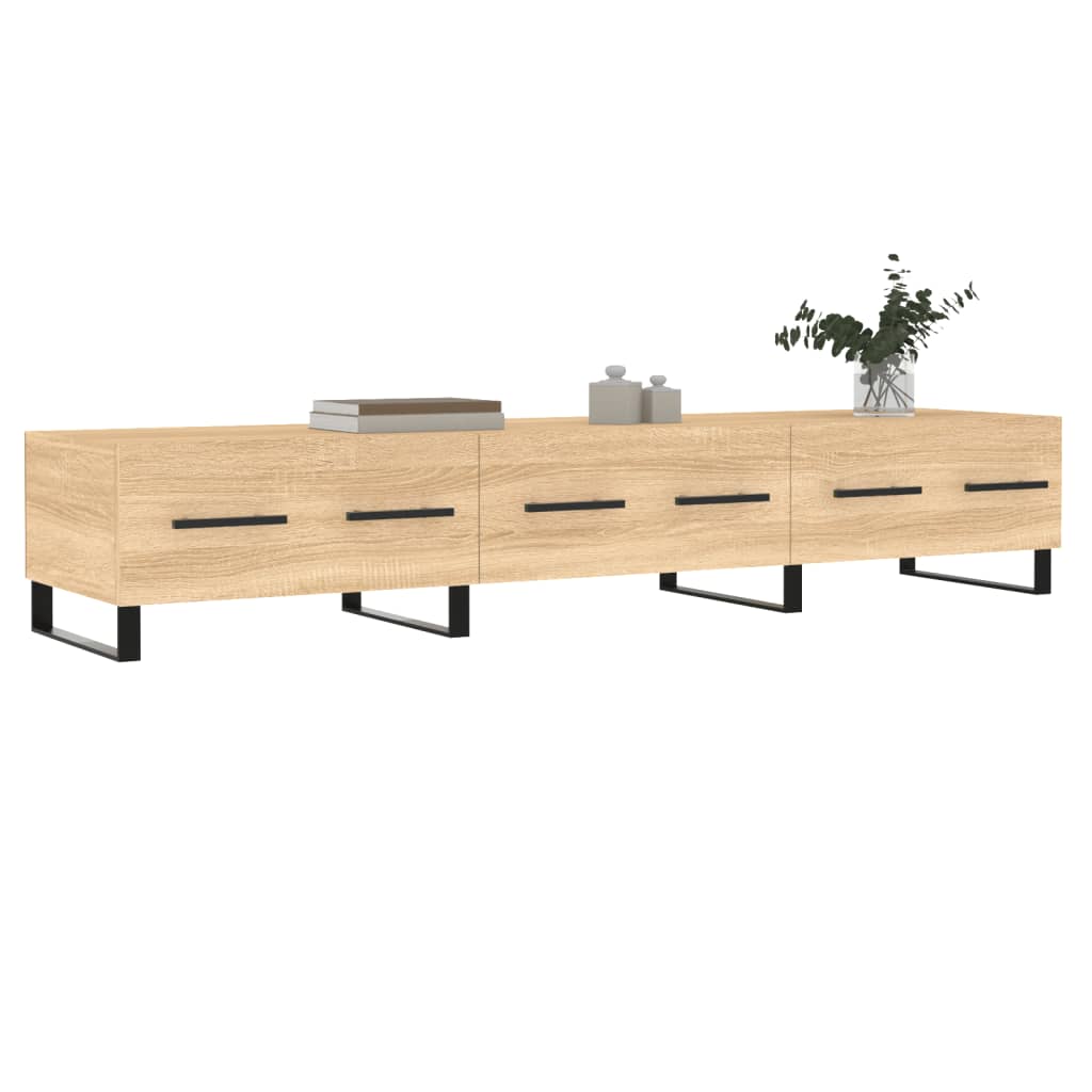 Έπιπλο Τηλεόρασης Sonoma Δρυς 150x36x30 εκ. Επεξεργασμένο Ξύλο