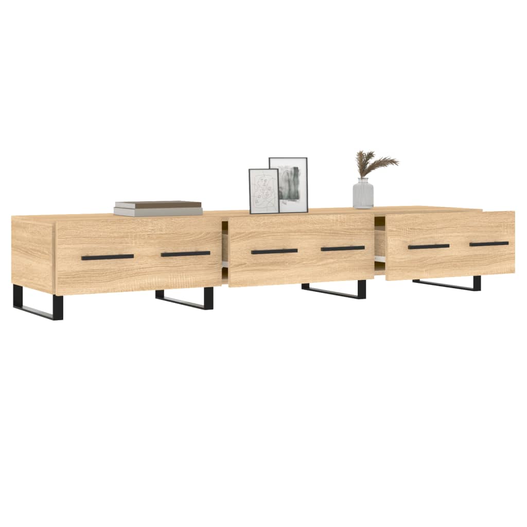 Έπιπλο Τηλεόρασης Sonoma Δρυς 150x36x30 εκ. Επεξεργασμένο Ξύλο