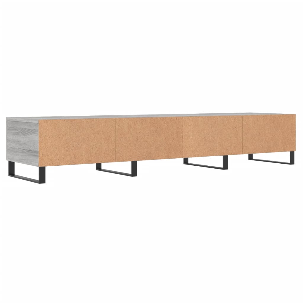 Έπιπλο Τηλεόρασης Γκρι Sonoma 150 x 36 x 30 εκ. Επεξεργ. Ξύλο