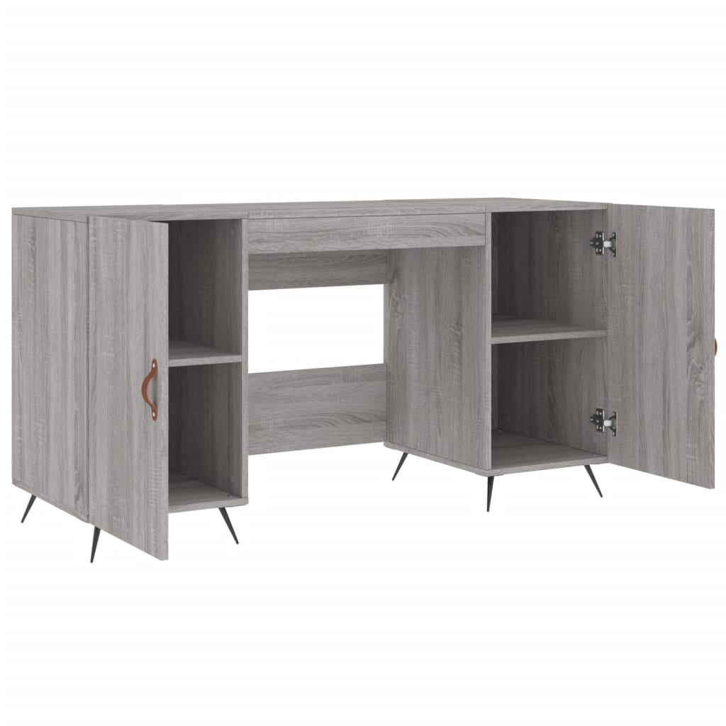 Γραφείο Γκρι Sonoma 140 x 50 x 75 εκ. από Επεξεργασμένο Ξύλο