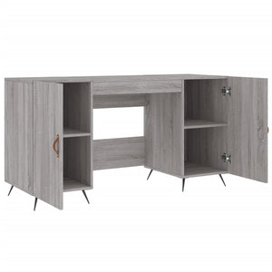 Γραφείο Γκρι Sonoma 140 x 50 x 75 εκ. από Επεξεργασμένο Ξύλο