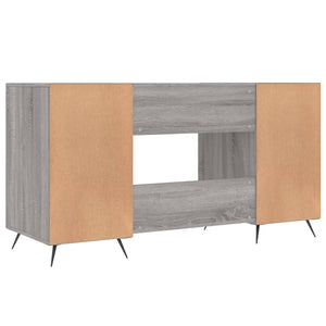 Γραφείο Γκρι Sonoma 140 x 50 x 75 εκ. από Επεξεργασμένο Ξύλο