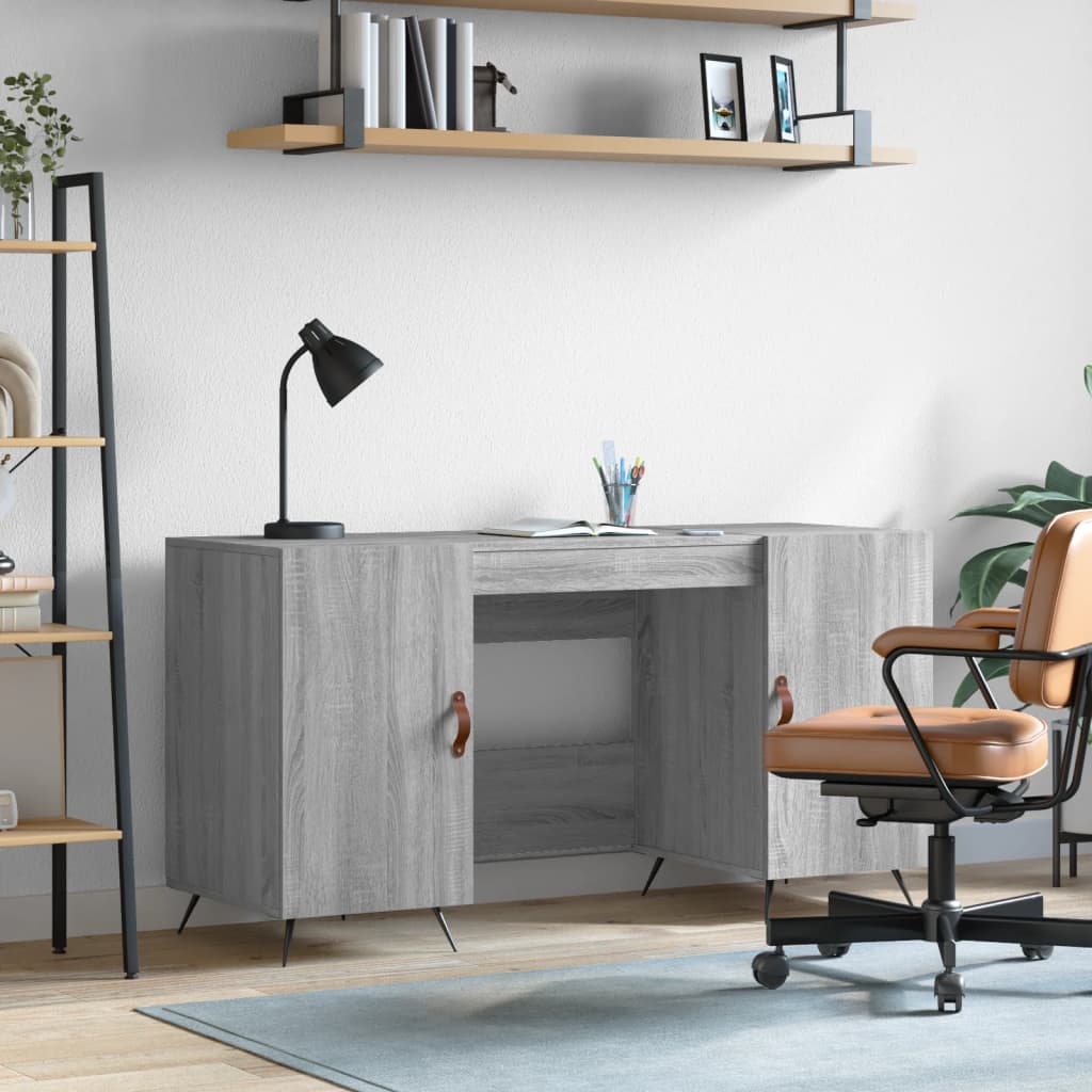 Γραφείο Γκρι Sonoma 140 x 50 x 75 εκ. από Επεξεργασμένο Ξύλο