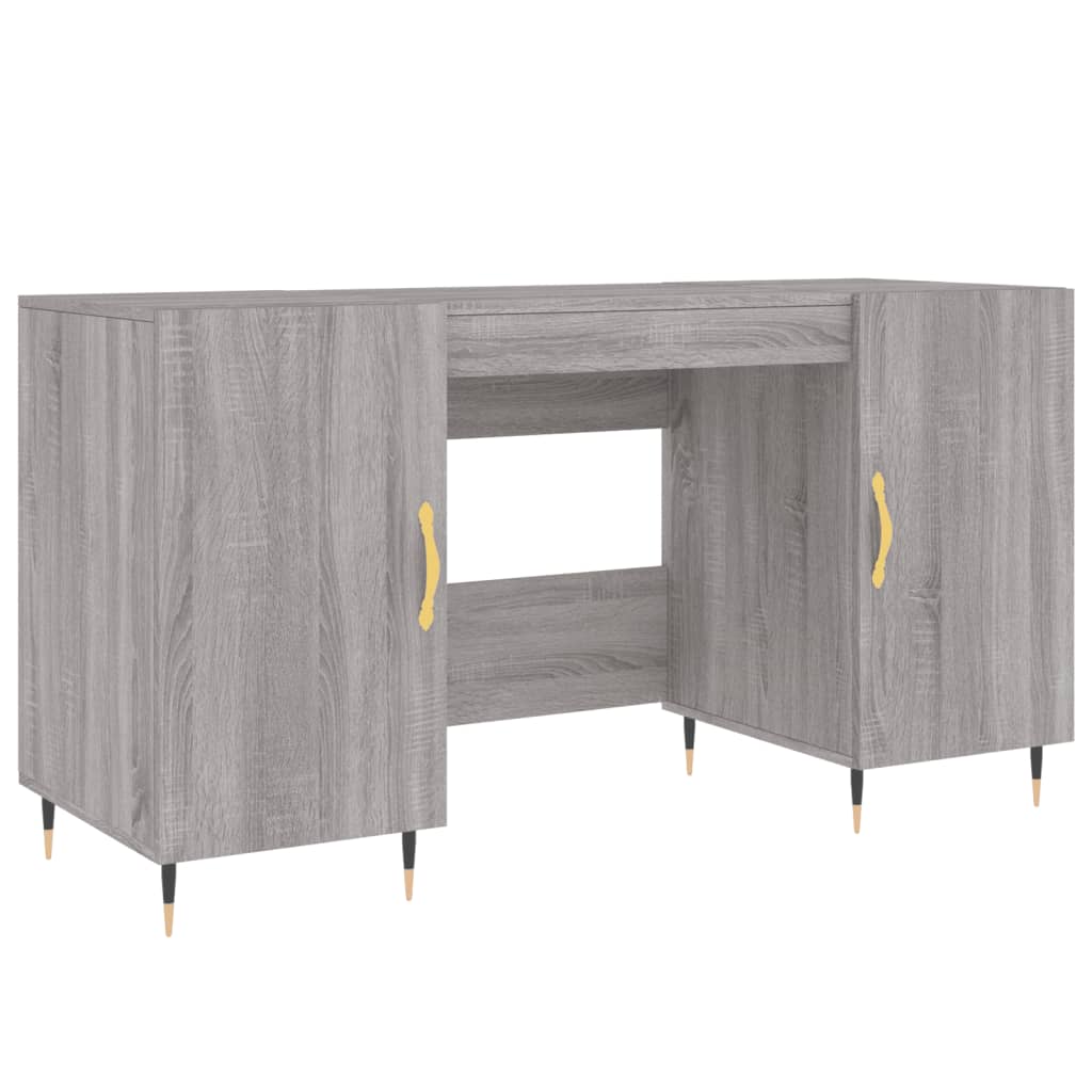 Γραφείο Γκρι Sonoma 140 x 50 x 75 εκ. από Επεξεργασμένο Ξύλο