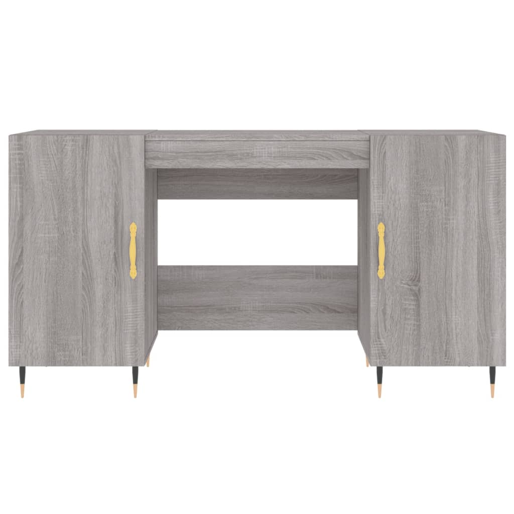 Γραφείο Γκρι Sonoma 140 x 50 x 75 εκ. από Επεξεργασμένο Ξύλο