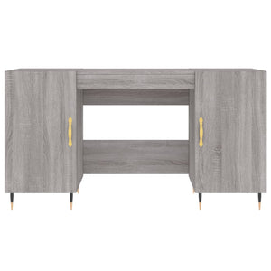 Γραφείο Γκρι Sonoma 140 x 50 x 75 εκ. από Επεξεργασμένο Ξύλο