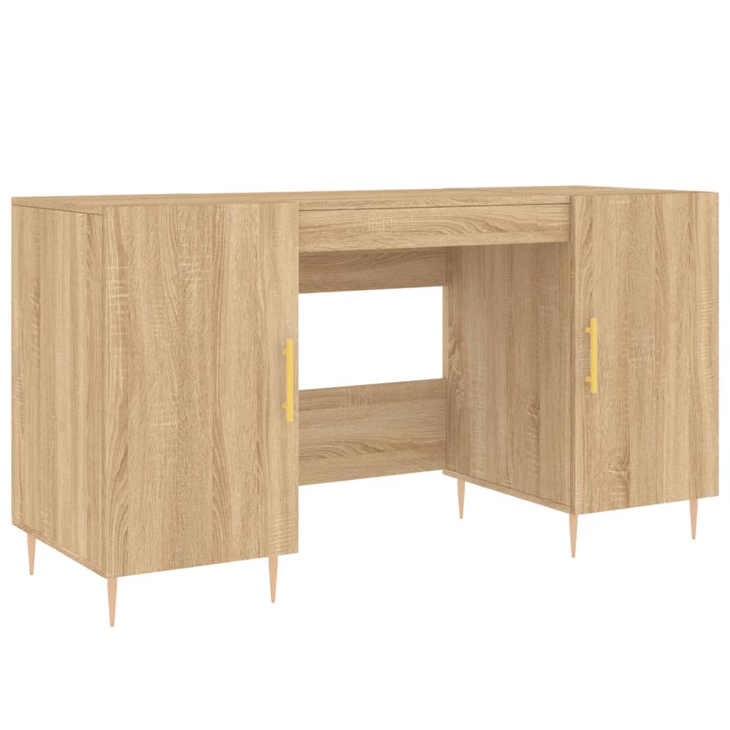 Γραφείο Sonoma Δρυς 140 x 50 x 75 εκ. από Επεξεργασμένο Ξύλο
