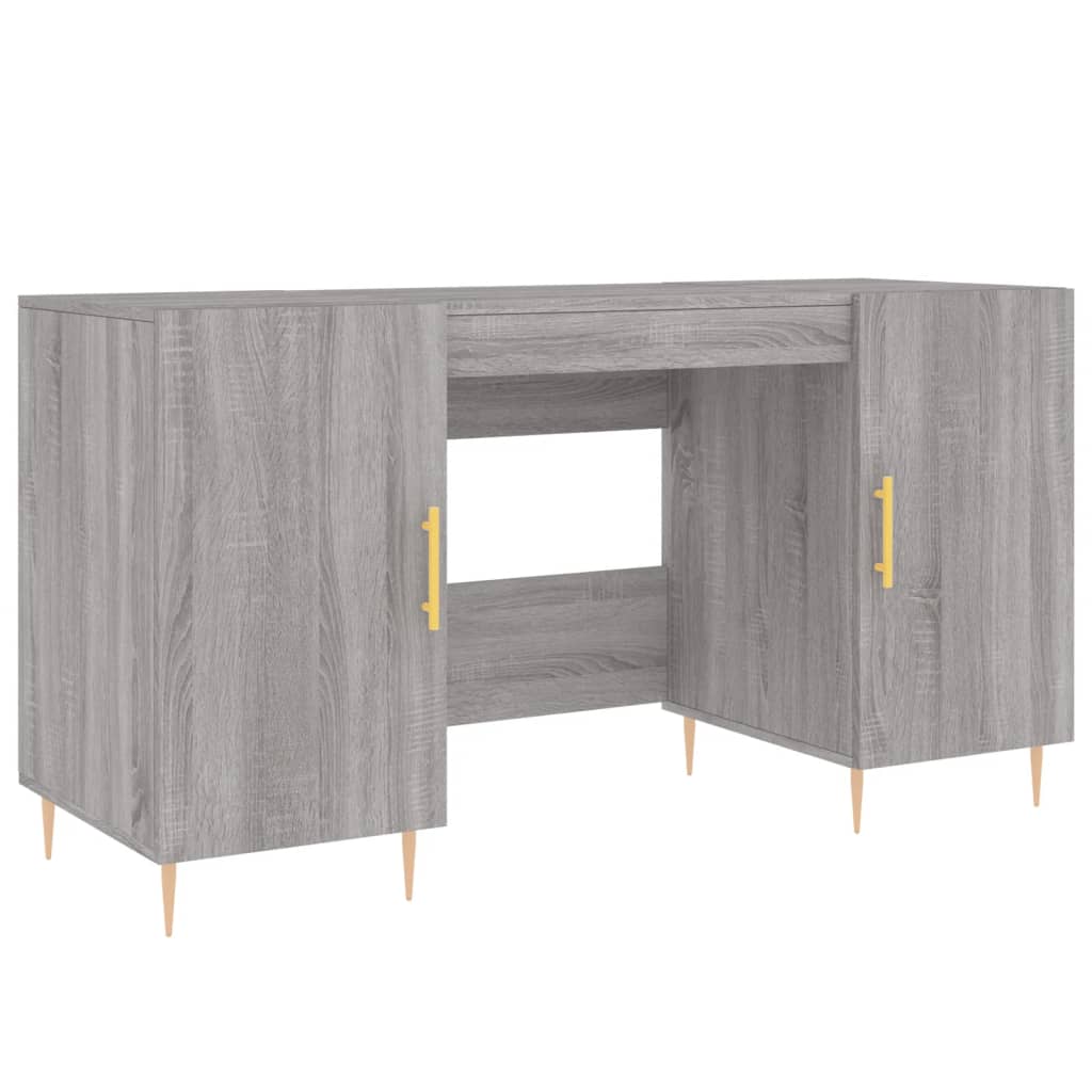 Γραφείο Γκρι Sonoma 140 x 50 x 75 εκ. από Επεξεργασμένο Ξύλο