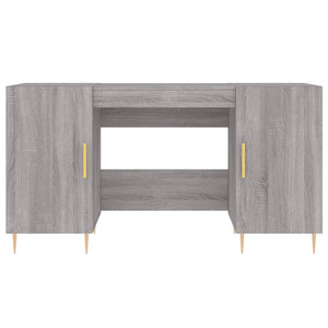 Γραφείο Γκρι Sonoma 140 x 50 x 75 εκ. από Επεξεργασμένο Ξύλο