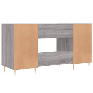 Γραφείο Γκρι Sonoma 140 x 50 x 75 εκ. από Επεξεργασμένο Ξύλο