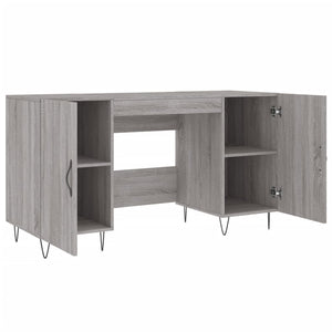 Γραφείο Γκρι Sonoma 140 x 50 x 75 εκ. από Επεξεργασμένο Ξύλο