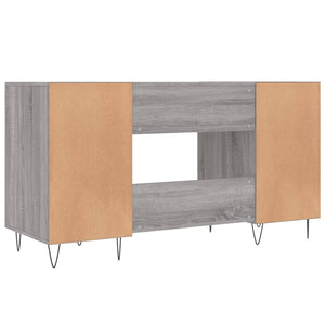 Γραφείο Γκρι Sonoma 140 x 50 x 75 εκ. από Επεξεργασμένο Ξύλο