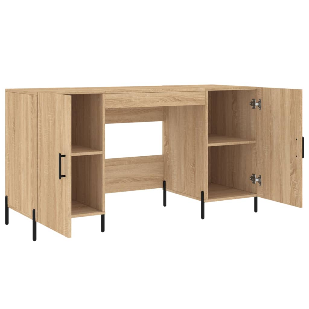 Γραφείο Sonoma Δρυς 140 x 50 x 75 εκ. από Επεξεργασμένο Ξύλο