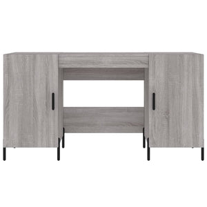 Γραφείο Γκρι Sonoma 140 x 50 x 75 εκ. από Επεξεργασμένο Ξύλο