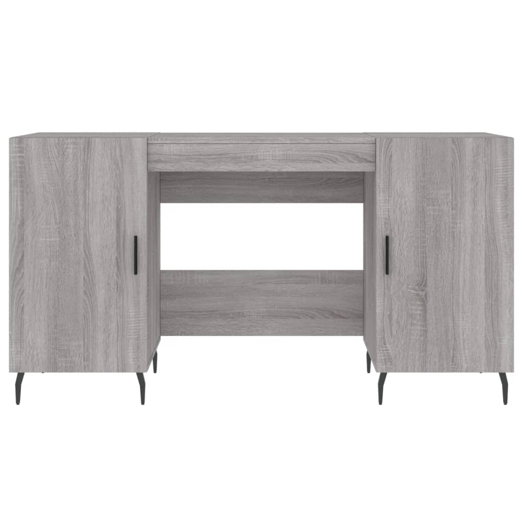 Γραφείο Γκρι Sonoma 140 x 50 x 75 εκ. από Επεξεργασμένο Ξύλο