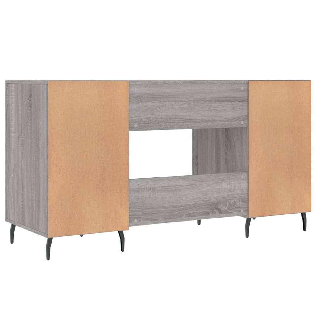 Γραφείο Γκρι Sonoma 140 x 50 x 75 εκ. από Επεξεργασμένο Ξύλο