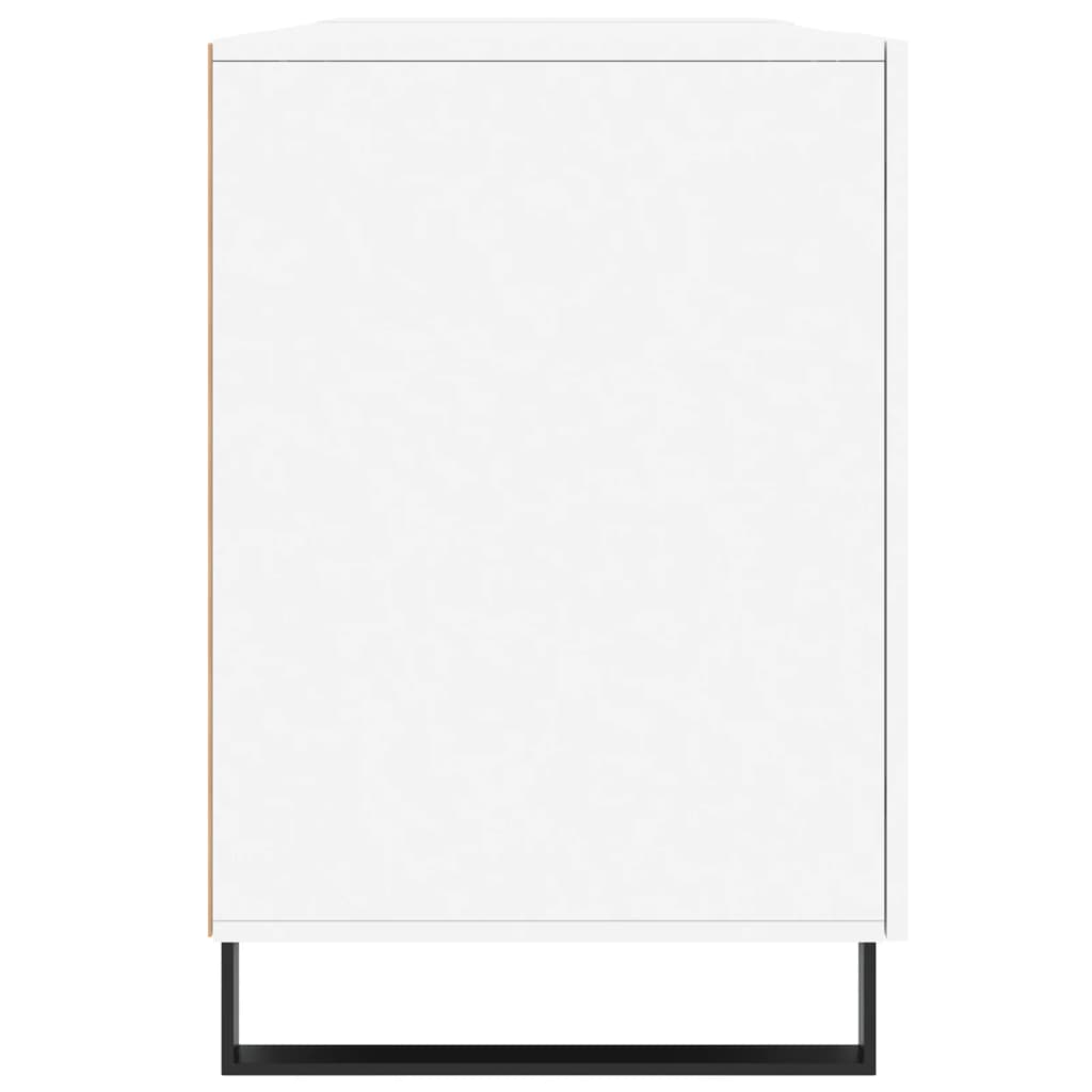 Γραφείο Λευκό 140 x 50 x 75 εκ. από Επεξεργασμένο Ξύλο