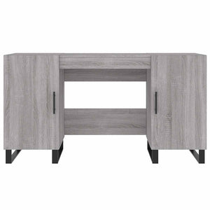 Γραφείο Γκρι Sonoma 140 x 50 x 75 εκ. από Επεξεργασμένο Ξύλο - Pakobazaar