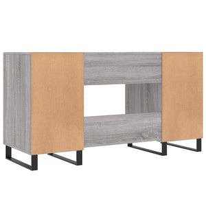 Γραφείο Γκρι Sonoma 140 x 50 x 75 εκ. από Επεξεργασμένο Ξύλο - Pakobazaar