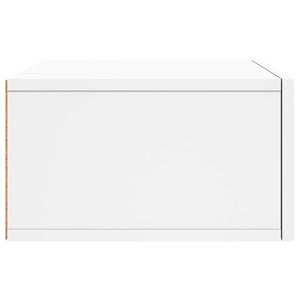 Κομοδίνο Επιτοίχιο Λευκά 35 x 35 x 20 εκ. - Pakobazaar