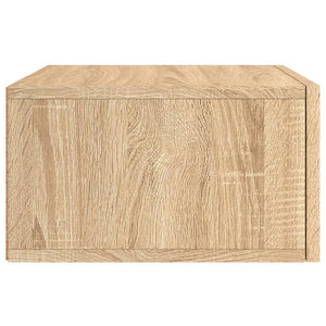 Κομοδίνα Επιτοίχια Sonoma Δρυς 35 x 35 x 20 εκ.
