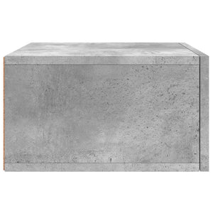 Κομοδίνο Επιτοίχιο Γκρι Σκυροδέματος 35 x 35 x 20 εκ. - Pakobazaar