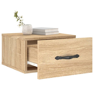 Κομοδίνα Επιτοίχια Sonoma Δρυς 35 x 35 x 20 εκ. - Pakobazaar