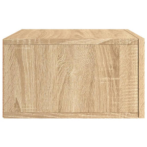Κομοδίνα Επιτοίχια Sonoma Δρυς 35 x 35 x 20 εκ. - Pakobazaar