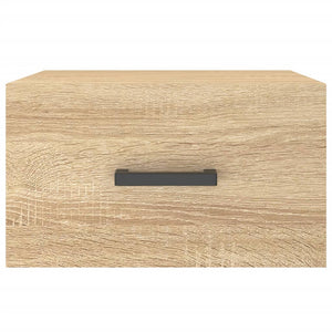 Κομοδίνα Επιτοίχια Sonoma Δρυς 35 x 35 x 20 εκ.