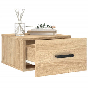 Κομοδίνα Επιτοίχια Sonoma Δρυς 35 x 35 x 20 εκ. - Pakobazaar