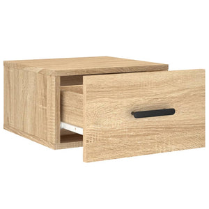 Κομοδίνα Επιτοίχια Sonoma Δρυς 35 x 35 x 20 εκ. - Pakobazaar