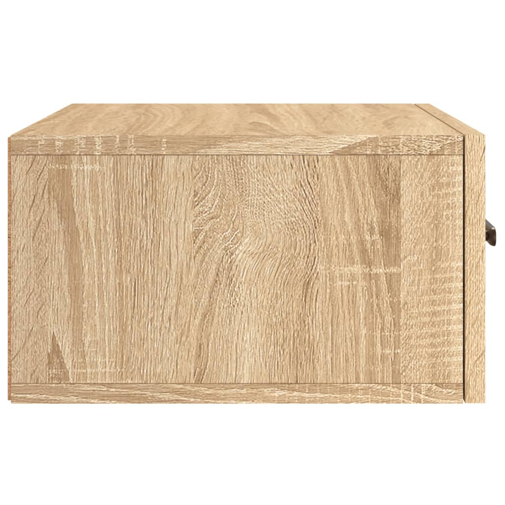 Κομοδίνα Επιτοίχια Sonoma Δρυς 35 x 35 x 20 εκ. - Pakobazaar