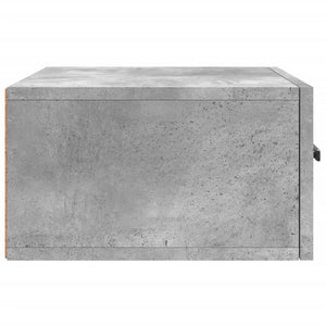 Κομοδίνο Επιτοίχιο Γκρι Σκυροδέματος 35 x 35 x 20 εκ.